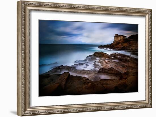 Tuscan Coast - Calafuria-Antonio Grambone-Framed Photographic Print