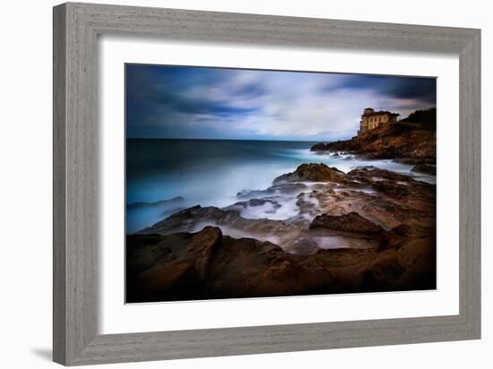 Tuscan Coast - Calafuria-Antonio Grambone-Framed Photographic Print