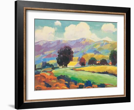 Tuscan Countryside-unknown unknown-Framed Art Print