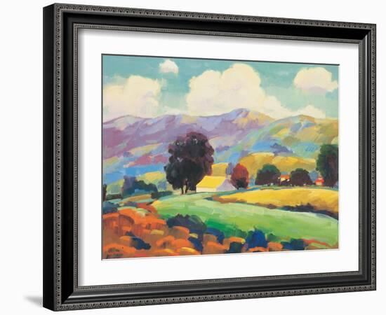 Tuscan Countryside-unknown unknown-Framed Art Print