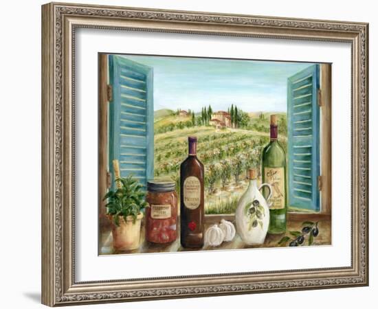 Tuscan Delights-Marilyn Dunlap-Framed Art Print