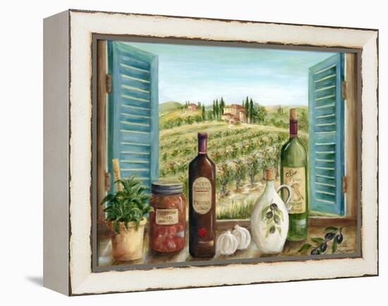 Tuscan Delights-Marilyn Dunlap-Framed Stretched Canvas