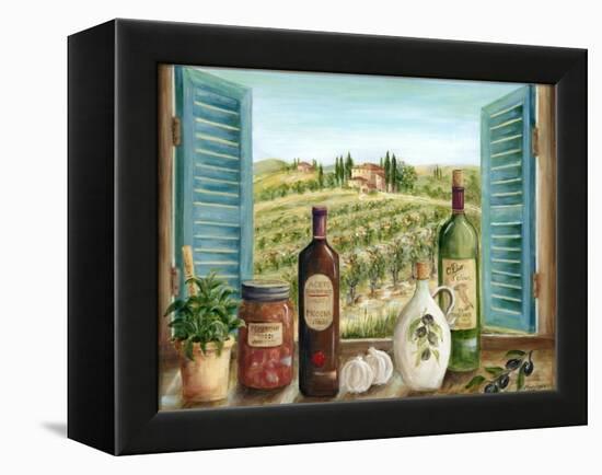 Tuscan Delights-Marilyn Dunlap-Framed Stretched Canvas