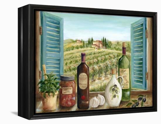 Tuscan Delights-Marilyn Dunlap-Framed Stretched Canvas