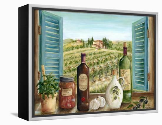 Tuscan Delights-Marilyn Dunlap-Framed Stretched Canvas