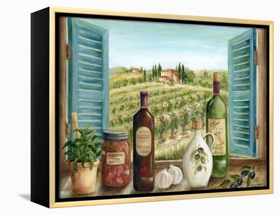 Tuscan Delights-Marilyn Dunlap-Framed Stretched Canvas