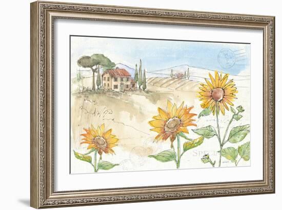 Tuscan Elegance IV-Anne Tavoletti-Framed Art Print