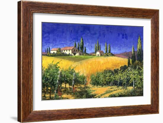 Tuscan Evening-Michael Swanson-Framed Art Print