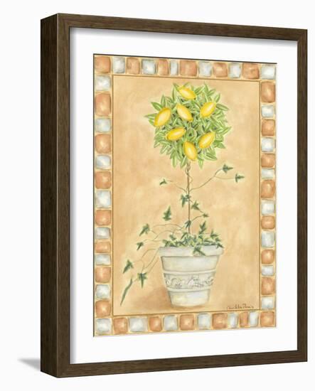 Tuscan Fruit II-Chariklia Zarris-Framed Art Print