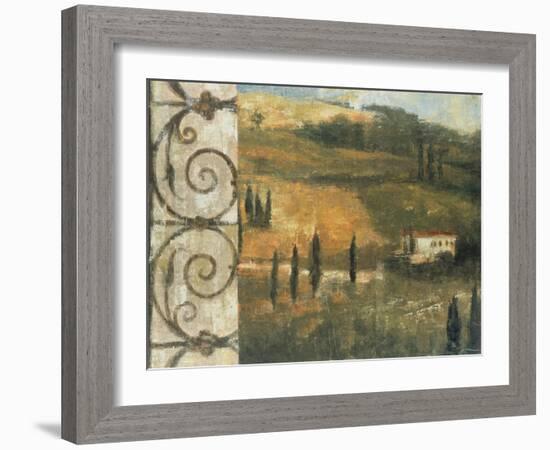 Tuscan Gateway I-Liz Jardine-Framed Art Print