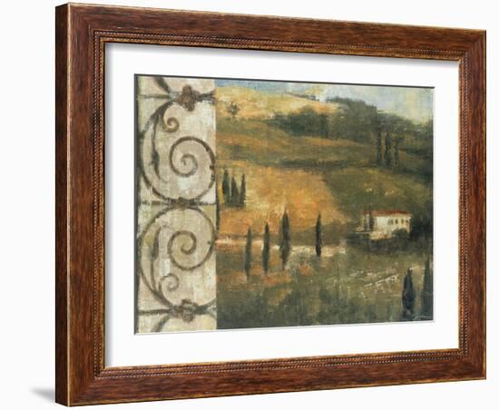 Tuscan Gateway I-Liz Jardine-Framed Art Print