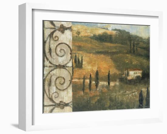 Tuscan Gateway I-Liz Jardine-Framed Art Print