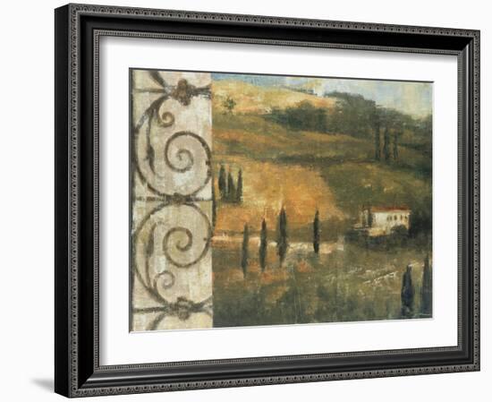 Tuscan Gateway I-Liz Jardine-Framed Art Print