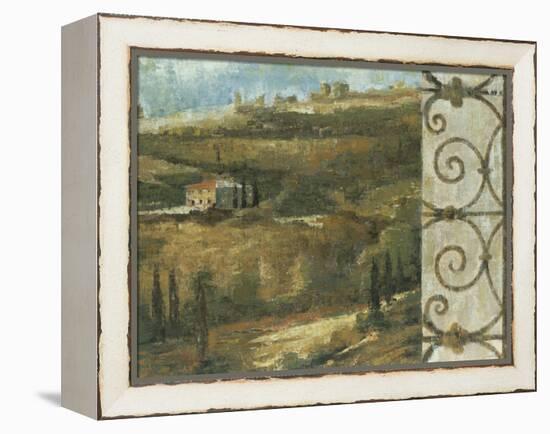 Tuscan Gateway II-Liz Jardine-Framed Stretched Canvas