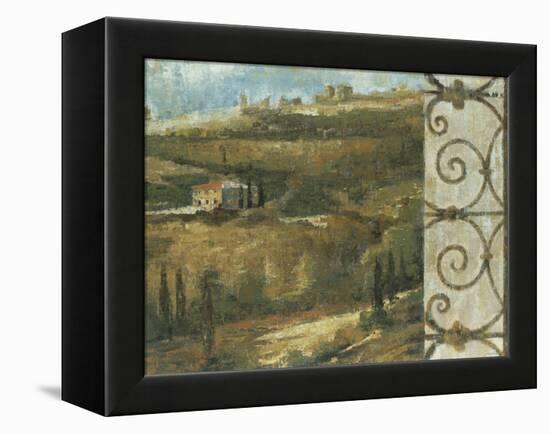 Tuscan Gateway II-Liz Jardine-Framed Stretched Canvas