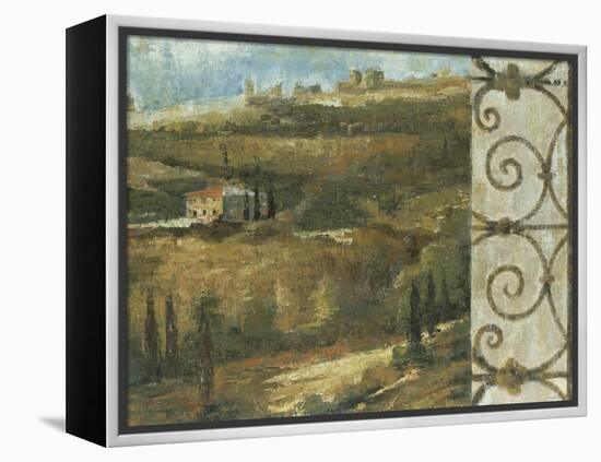 Tuscan Gateway II-Liz Jardine-Framed Stretched Canvas