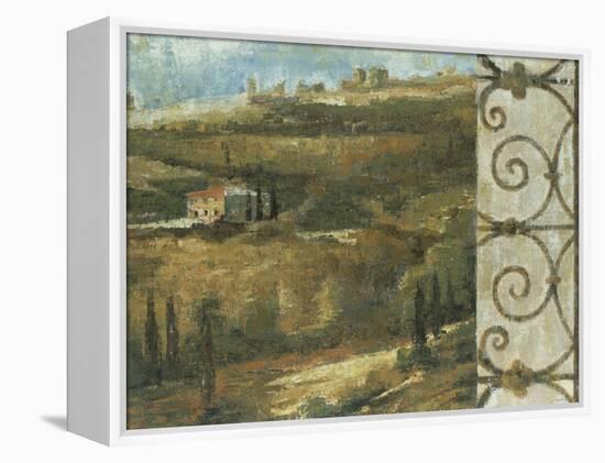 Tuscan Gateway II-Liz Jardine-Framed Stretched Canvas