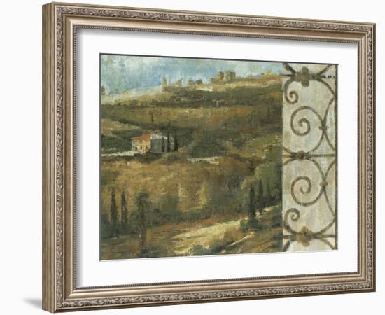 Tuscan Gateway II-Liz Jardine-Framed Art Print