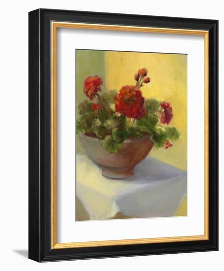 Tuscan Geraniums-Mary Jean Weber-Framed Premium Giclee Print