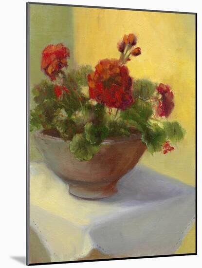 Tuscan Geraniums-Mary Jean Weber-Mounted Art Print