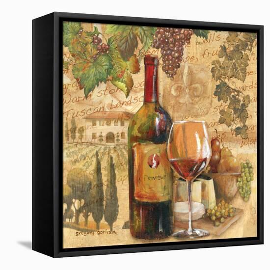 Tuscan Harvest - Wine-Gregory Gorham-Framed Stretched Canvas