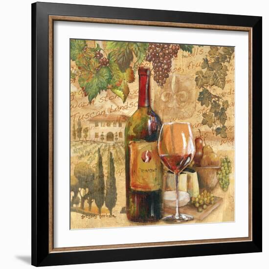 Tuscan Harvest - Wine-Gregory Gorham-Framed Premium Giclee Print