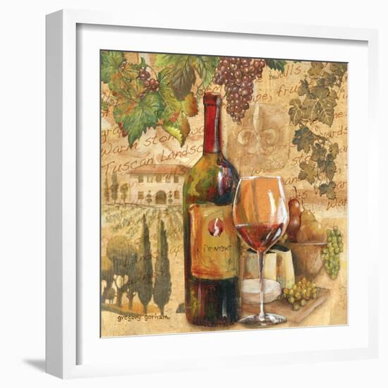 Tuscan Harvest - Wine-Gregory Gorham-Framed Premium Giclee Print