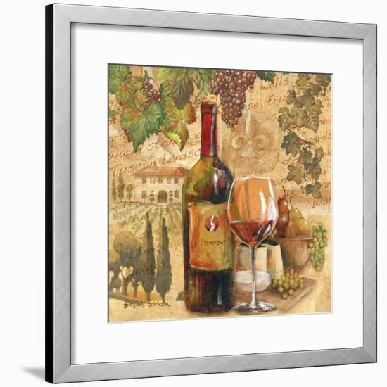 Tuscan Harvest - Wine-Gregory Gorham-Framed Premium Giclee Print