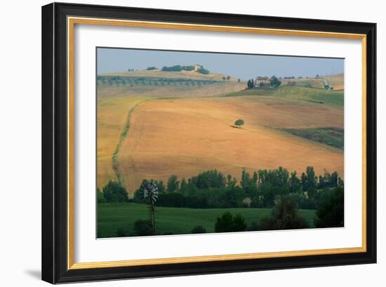 Tuscan Hill II-Robert Goldwitz-Framed Photographic Print