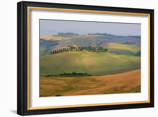 Tuscan Hill Sheep-Robert Goldwitz-Framed Photographic Print