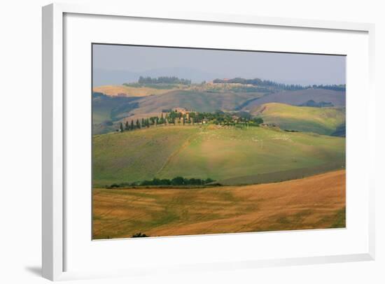 Tuscan Hill Sheep-Robert Goldwitz-Framed Photographic Print