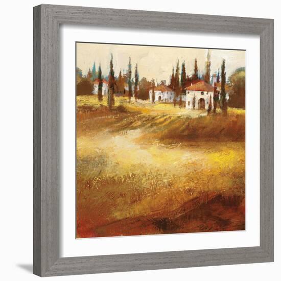 Tuscan Hills-Paul Santiago-Framed Art Print