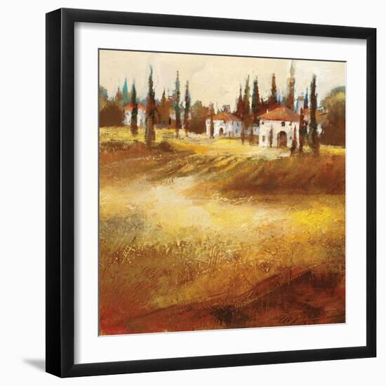 Tuscan Hills-Paul Santiago-Framed Art Print
