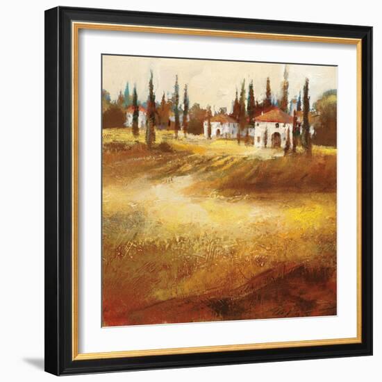 Tuscan Hills-Paul Santiago-Framed Art Print