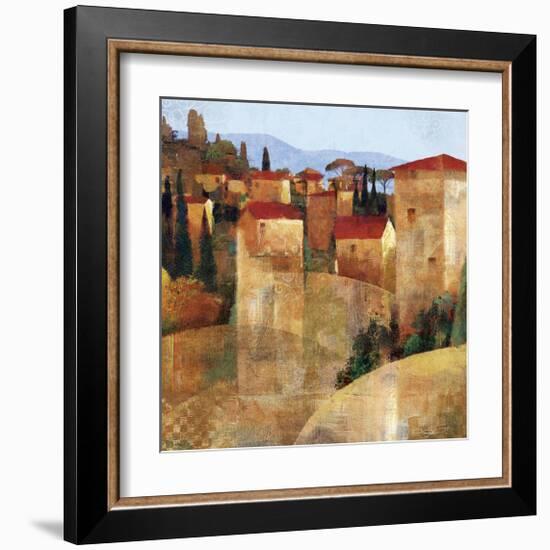 Tuscan Hillside-Keith Mallett-Framed Giclee Print