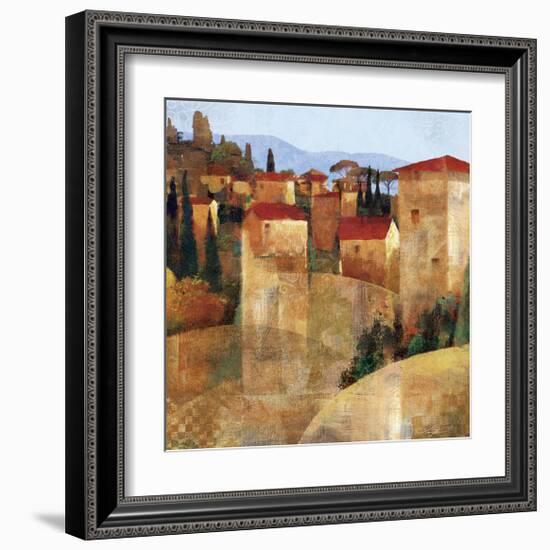 Tuscan Hillside-Keith Mallett-Framed Giclee Print