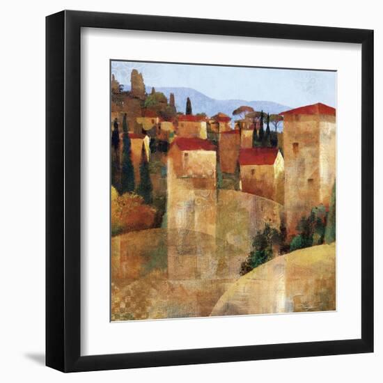 Tuscan Hillside-Keith Mallett-Framed Giclee Print