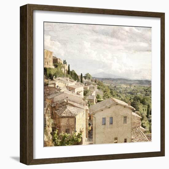 Tuscan Hillside-Kimberly Allen-Framed Art Print