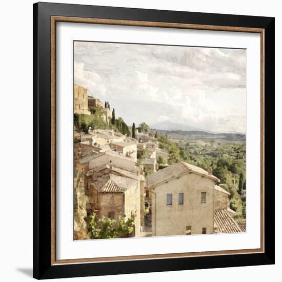 Tuscan Hillside-Kimberly Allen-Framed Art Print