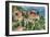 Tuscan Hilltop Town-Robert Goldwitz-Framed Photographic Print