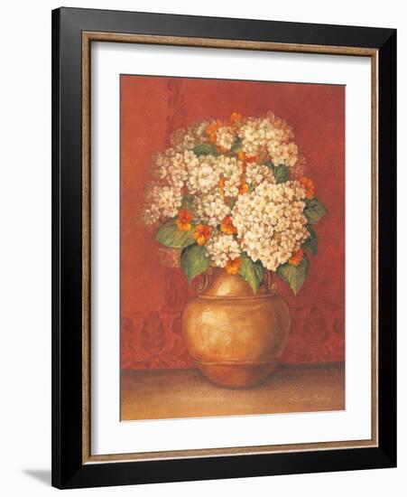 Tuscan Hydrangeas-Pamela Gladding-Framed Art Print