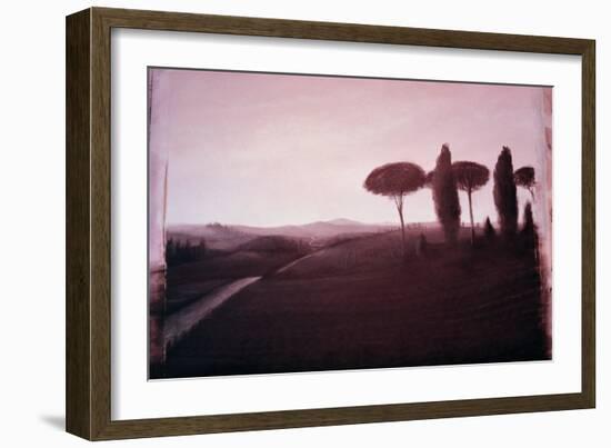 Tuscan Landscape, 1992-Lincoln Seligman-Framed Giclee Print