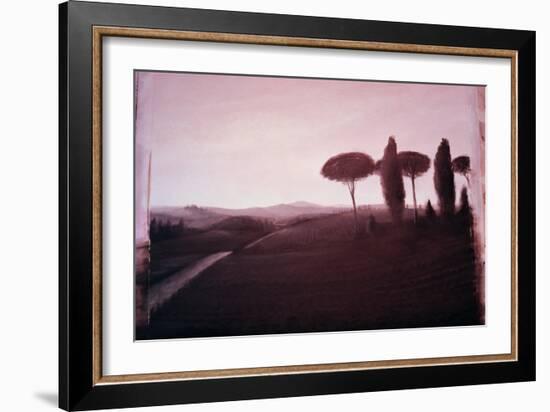 Tuscan Landscape, 1992-Lincoln Seligman-Framed Giclee Print