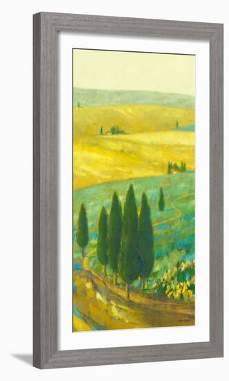 Tuscan Landscape I-Hazel Barker-Framed Art Print