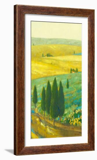 Tuscan Landscape I-Hazel Barker-Framed Art Print