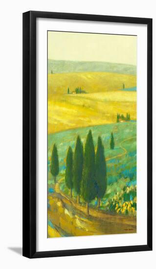 Tuscan Landscape I-Hazel Barker-Framed Art Print