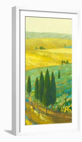 Tuscan Landscape I-Hazel Barker-Framed Art Print