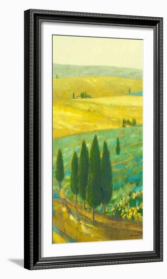 Tuscan Landscape I-Hazel Barker-Framed Art Print