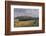 Tuscan landscape under dark skies, Tuscany, Italy.-Tom Norring-Framed Photographic Print