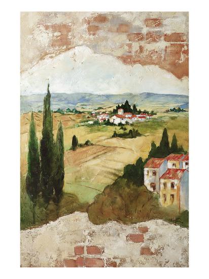 Tuscan Landscape Art Print By Com
